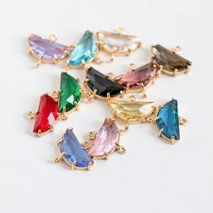 Colgante de cuarzo rosa en forma de D, conjunto de bisel de doble fianza, joyería hecha a mano con estilo, conjunto de puntas de plata esterlina con piedra facetada - Product Image 3