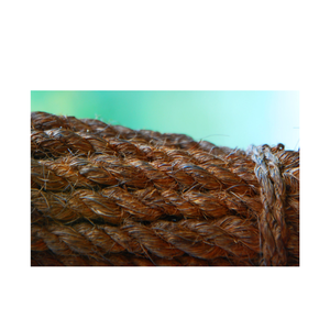 Natural <b>rope</b> made of coconut husk used <b>for</b> gift wrapping home accents plant binding and rustic product displays - Product Image 2