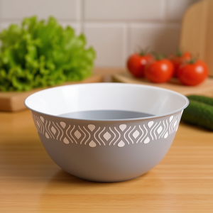 Ensaladera de Plástico Gris TOSCA de Stefanplast, 19 cm - Utensilios Esenciales para Ensaladas - Product Image 3