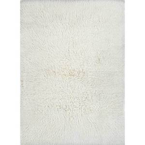 Tapis en laine noué à la main Zuri Ivory Pae-1390, couleur unie, rectangulaire, pour salon, entrée, adolescents, couloir - Product Image 1