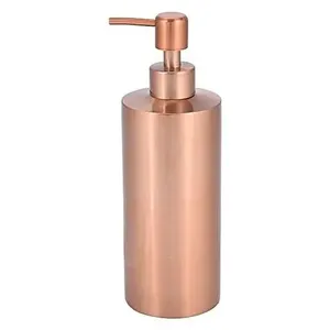 Dispensador de jabón Manual de cobre de estilo más popular en dispensador de jabón de Metal de calidad de lujo utilizado para limpieza de manos de hogares y hoteles - Product Image 1
