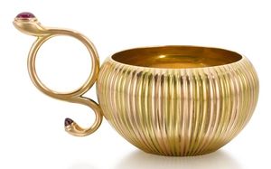 Bol de service de nourriture de forme ronde enduit de noir et d'or pour l'utilisation de vaisselle ENSEMBLE de 2 bol de chocolat en aluminium fait main pour l'usage de service - Product Image 2