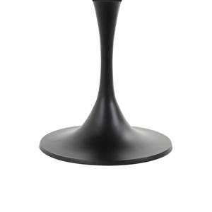 Table d'appoint en métal au design moderne de luxe motif rond bleu or noir pour chambre à coucher meubles de salon - Product Image 5