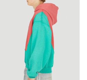 OEM New Fashion Men Autumn Winter <b>hoodies</b> Street Long Sleeve loose Solid Color Casual Blouse Fleece Tops <b>White</b> <b>hoodies</b> - Product Image 3