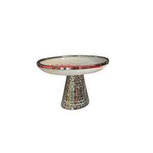 Support à chocolat de luxe en incrustation de nacre plateau d'affichage à desserts en métal décoratif pour mariage et décoration intérieure au meilleur prix - Product Image 3