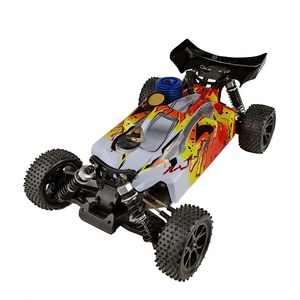 Voiture RC Nitro VRX RH1006 1/10 avec moteur à essence .18, vitesse maximale de 75 km/<span class=keywords><strong>h</strong></span>, <span class=keywords><strong>4</strong></span> roues motrices, buggy tout-terrain, réservoir de carburant de 80 cm³, voiture RTR de qualité hobby. - Product Image 4