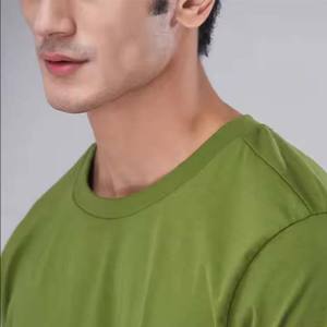 เสื้อยืดผู้ชายทรงปกติ ผ้าฝ้ายถัก 100% เป็นมิตรกับสิ่งแวดล้อม แห้งเร็ว ไหล่ตก ดีไซน์สั่งทำได้ ยูนิเซ็กซ์ - Product Image 3