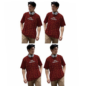 T-shirt décontracté à manches courtes en tissu de coton pour hommes, coupe régulière, parfait pour un usage quotidien en été - Product Image 6