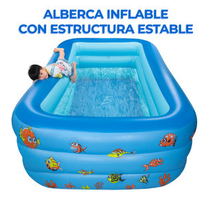 Piscina de Pelotas Inflable con Diseño de León y Equipo de Juego Suave 180*130*55 - Product Image 5