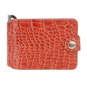 กระเป๋าสตางค์หนังผู้ชายสุดหรูพร้อมคลิปหนีบเงินที่ใส่บัตรเครดิตคุณสมบัติสุดหรู - Product Image 4