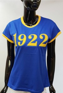 T-shirt pour homme de haute qualité avec Sigma Gamma Rho lettres grecques attirail de sororité tissu sergé SGRho Ringer Design - Product Image 6