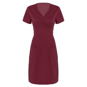 Suministro directo de fábrica algodón Spandex estiramiento mujeres médico Scrub vestidos uniformes médicos mujer Scrubs vestidos - Product Image 3