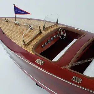 克里斯·克拉夫特桶背1940快艇模型/工艺品模型船/木制快艇