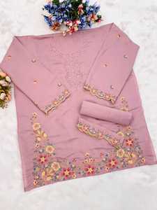 Salwar kameez pakistanais hautement recommandé avec Dupatta et Palazzo assortis disponibles aux prix de gros - Product Image 4