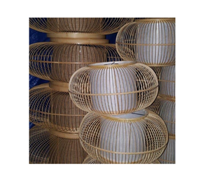 Lampe en bambou faite à la main de qualité supérieure du Vietnam, suspension tissée écologique parfaite pour la maison et l'exportation - Product Image 2