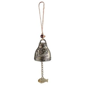 Campana de Navidad con acabado antiguo, accesorios de decoración festiva, campanas de Metal colgantes de tela, muñeco de nieve, decoración del hogar de alta calidad - Product Image 2