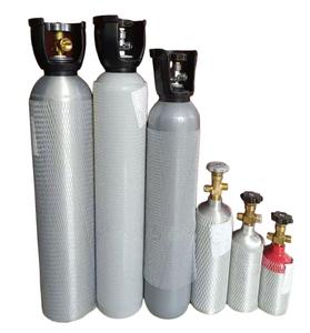 Высокочистый калибровочный газ: смесь агрессивных газов (углеродный оксид/азотный оксид/диоксид серы) в алюминиевом баллоне - Product Image 1