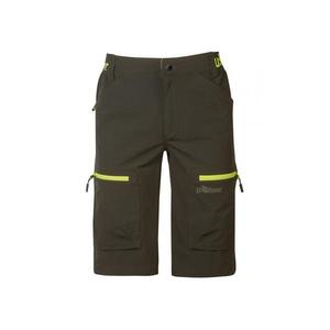 Bermuda ARES Workwear de color verde oscuro, para mujer - Product Image 1