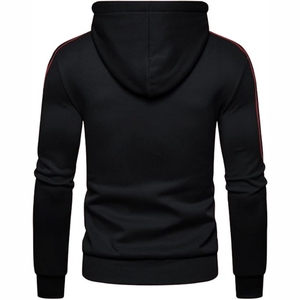 Vente en gros de pulls à capuche de sport de haute qualité pour hommes sweat à capuche tricoté avec logo personnalisé mode décontractée vierge pour hommes - Product Image 5