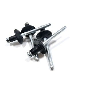 Rivet à pincer en acier aluminium de 6,4 mm, type fleur, rivet aveugle - Product Image 1