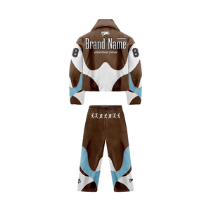 Nueva ropa deportiva personalizada para hombre, chándal para correr, chándal de nailon con cremallera para entrenamiento de hombre, chándal de poliéster cortavientos - Product Image 2