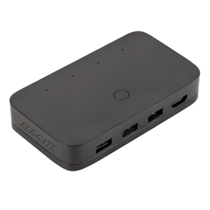 Switch KVM HDMI a 4 porte 4K/30Hz con pulsante manuale USB per connessioni computer, disponibile e usato - Product Image 2