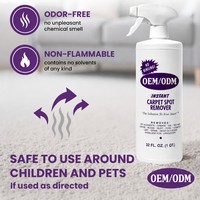 Teppich-Fleckenentferner Fleckenentferner-Spray 32oz Entfernt Tierfett Rotwein Essensflecken Ohne Rückstände Geruchsarm OEM Großhandel
