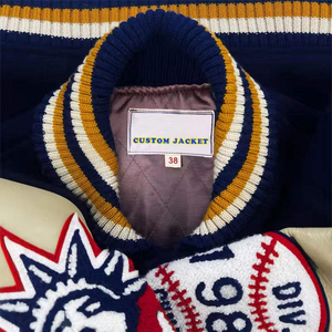 Chaquetas Universitarias de Béisbol para Hombre, de Moda, de Alta Calidad, Más Vendidas, para Invierno, Cálidas, para Exteriores, Ligeras, de Plumón - Product Image 6