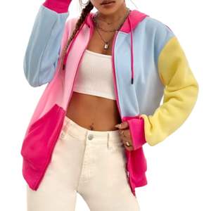 Sudaderas con Capucha para Mujer, Diseño Único 2026, Personalizadas, Invierno, 100% Algodón, Felpa, Casual, Manga Larga, Corte Holgado - Product Image 2