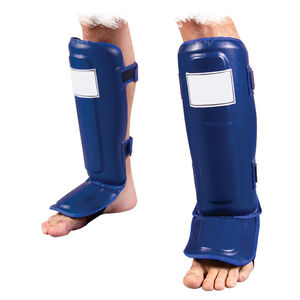 Espinilleras de Boxeo de Cuero Ecológico de Alta Calidad con Protección para Pies y Rodillas para Entrenamiento - Product Image 4
