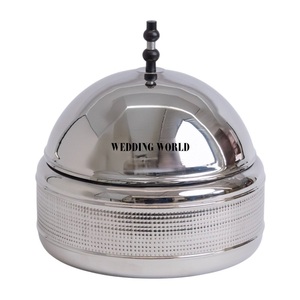 La última nueva colección de cazuela de metal con espejo pulido, calentador de alimentos de Oriente Medio, cazuela de metal de diseñador más vendida - Product Image 6