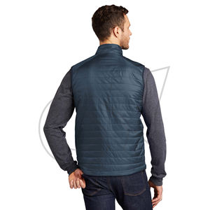 Prix d'usine Vestes d'hiver matelassées à glissière de haute qualité OEM pour hommes Doublure en laine coupe-vent imperméable personnalisable - Product Image 2