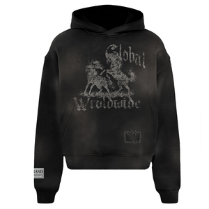 2026 Customize Men Zip up Vintage Hoodie Heavy <b>Weight</b> <b>Blank</b> Oversized Custom Sweatshirt Street Wear Unisex Loose Hoodies For Men - Product Image 6