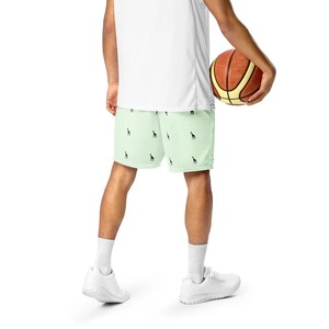 2025 Shorts de basket-ball en maille de sport de rue haute pour hommes Shorts décontractés de Fitness sublimés personnalisés à vendre - Product Image 4