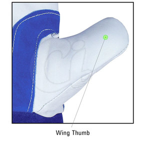 ถุงมือเชื่อม TIG คุณภาพสูง ผลิตจากหนังแท้ มีจำหน่าย - Product Image 3