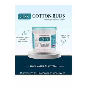 GLISS NO.1 Hisopos de Algodón para Limpieza de Oídos en Envase de Plástico para Adultos - Product Image 5