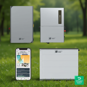 Système de batterie au plomb-acide 19,6 kWh avec onduleur 7,6 kW et panneau d'énergie intelligent ESS Fortress Power Avalon HV Pro - Product Image 1