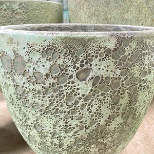 Maceta de Cerámica Esmaltada a Prueba de Heladas, Hecha a Mano, Clásica, Ecológica, Duradera, con Orificio de Drenaje, para Decoración de Jardín y Hogar - Product Image 2