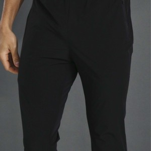 Pantalon de jogging léger pour homme, imprimé logo, coupe slim, décontracté, en molleton avec cordon de serrage, respirant - Product Image 3
