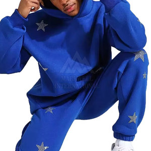 Trajes Deportivos de Hombre con Pedrería, Diseño Nuevo para Uso en Exteriores, Ropa de Moda al por Mayor - Product Image 3
