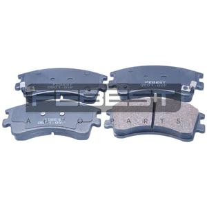 Set di pastiglie freno anteriori FEBEST (0501-GYF) - Product Image 1