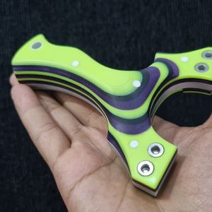 Tirachinas Bimbim Micarta de alta resistencia diseñado para Precisión y práctica de tiro segura con materiales de núcleo Premium - Product Image 4