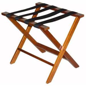 Elegante portaequipajes de madera para hogares modernos que agrega practicidad y atractivo estético a los interiores de las habitaciones - Product Image 2