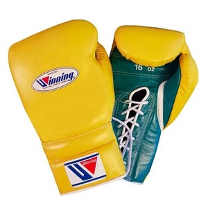 Ensemble de boxe personnalisé de haute qualité en cuir véritable, nouveau design, ensemble d'entraînement bicolore - Product Image 6
