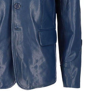 แจ็กเก็ตลำลองผู้ชายหนังกันน้ำมาใหม่ขายดี - Product Image 3