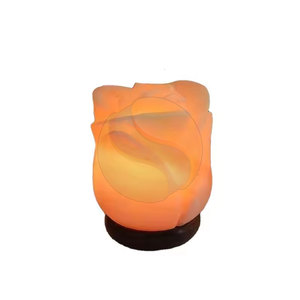 Meilleur Fournisseur Himalayan Flower Salt Lamp Haute Qualité Faite À La Main Personnalisable Real Touch Nouvelle Arrivée - Product Image 2