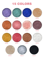 Fard à paupières pailleté Palette de gros Fard à paupières Duochrome de marque privée Ombre à paupières multichrome