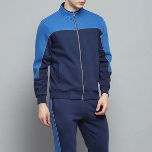 Nuevo logotipo personalizado Jogging Sweat Suit Hombres Invierno Correr Chándal al aire libre para hombres Conjunto de dos piezas - Product Image 4