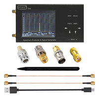 HTOOL SA8 RF Spectrum Analyzer 35-6200MHz Portable Signal Generator Fast Sweeping Peak Search 6G/Wi-Fi 6E Debugging Customizable