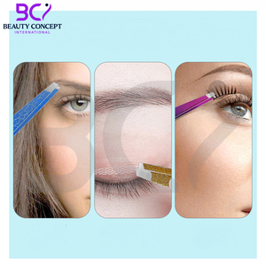 Pince à épiler classique à pointe inclinée en acier inoxydable de précision, outil de beauté durable pour femmes et hommes - Product Image 2